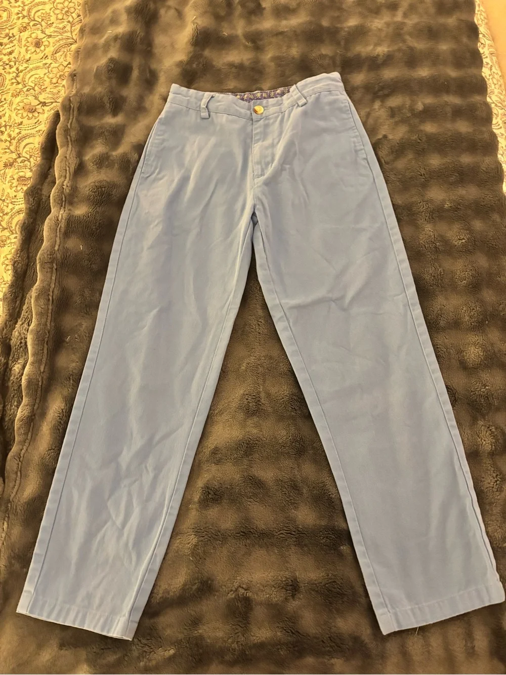 Kids Light Blue Casual Chinos - Classic Everyday Bottoms